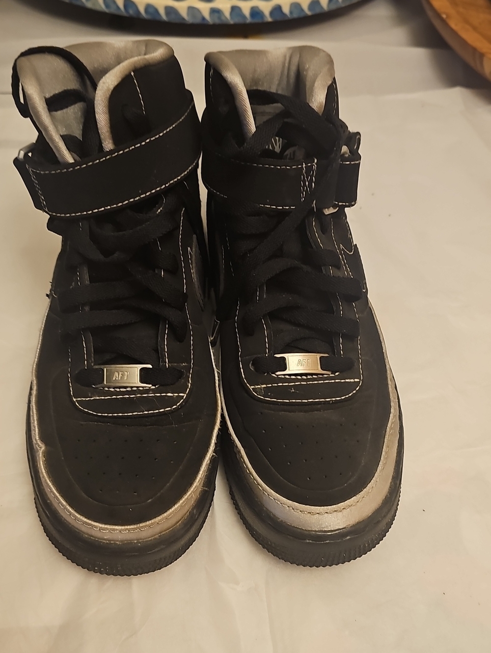 Nike Air Force 1 High Jester XX Womens Size 9 Black & White Sneakers